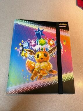 Pokemon Eevee Holographic Gem Cover - Rainbow Colors
